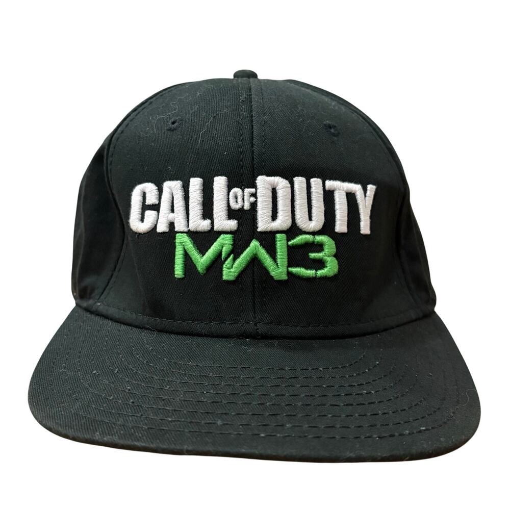 Call‎ of Duty MW3 Modern Warfare Black FlexFit Fitted Hat Cap L/XL Activision